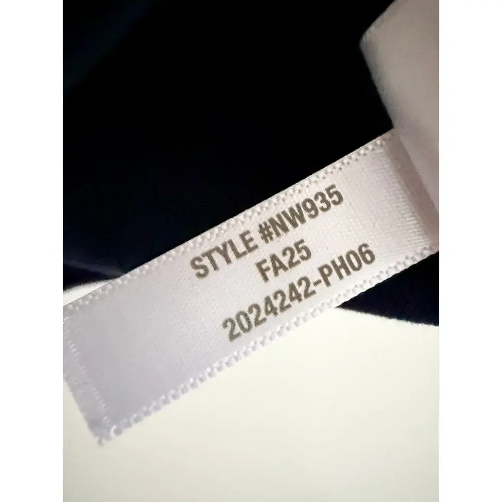 Madewell | NWT 90s Crewneck Tank Midnight Navy Compact Cotton | Sz XS - Picture 5 of 7